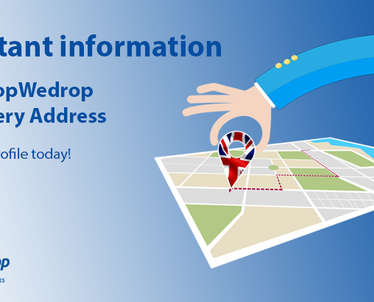 Important Information - New UK Warehouse Address